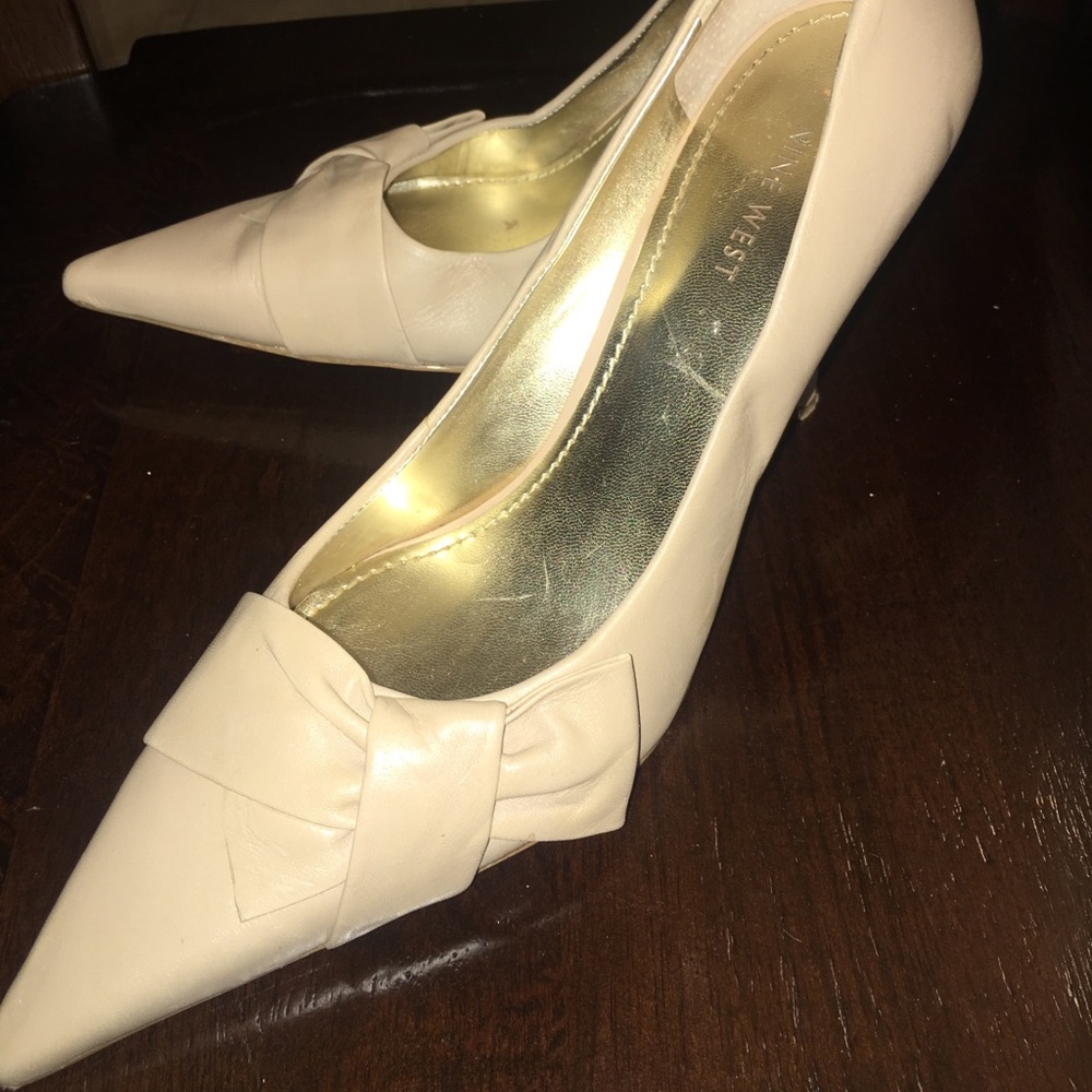 Nine West Nude Heels